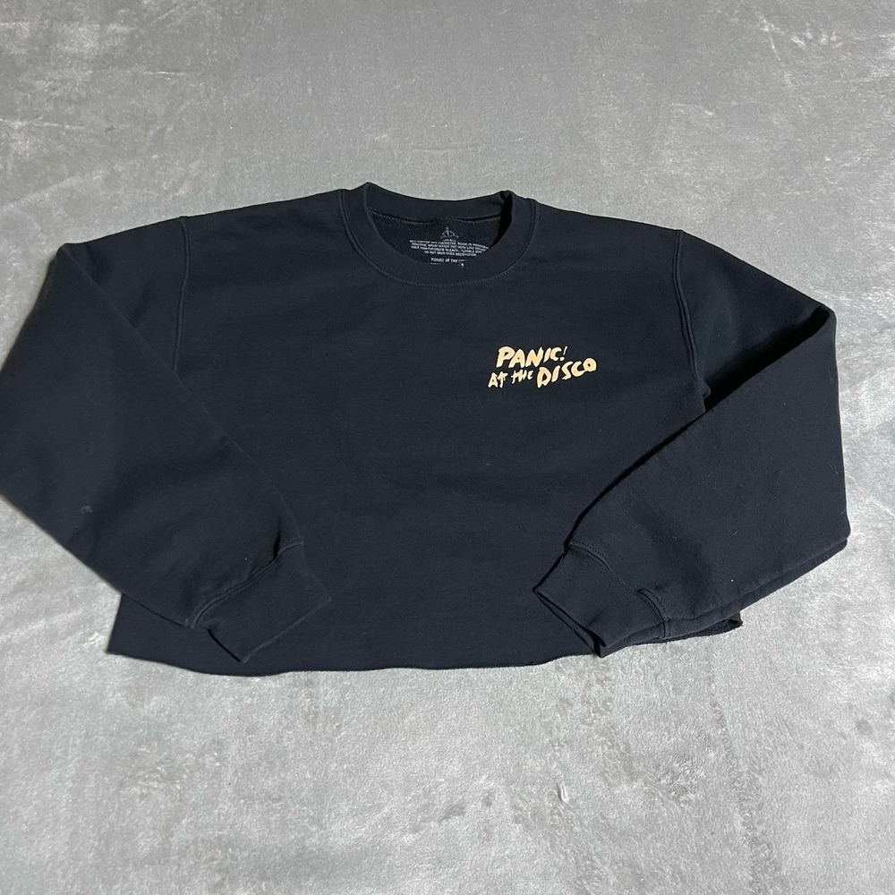 PANIC!‎ AT THE DISCO Official 2018 Pray For The Wicked Crop Top Sweatshirt Small